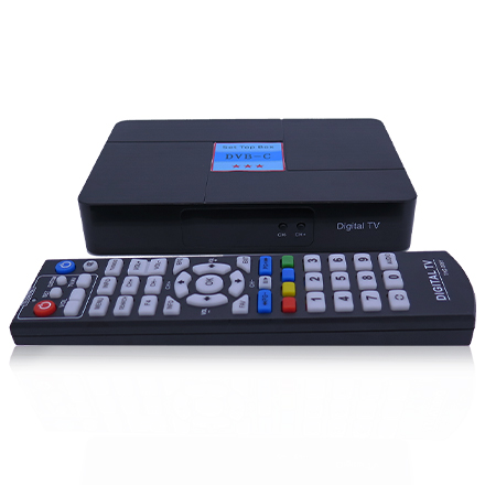 ◆Specification● HD DVB-C(ETSI EN 300 429/ITU J.83 Annex A/B/C) set top box compliant with MPEG2 and MPEG4 H.264● Compatible with HDTV channels and equipped with HDMI connector● EPG & DVB Teletext & DVB Subtitles● Auto search & Blind search & network search function●